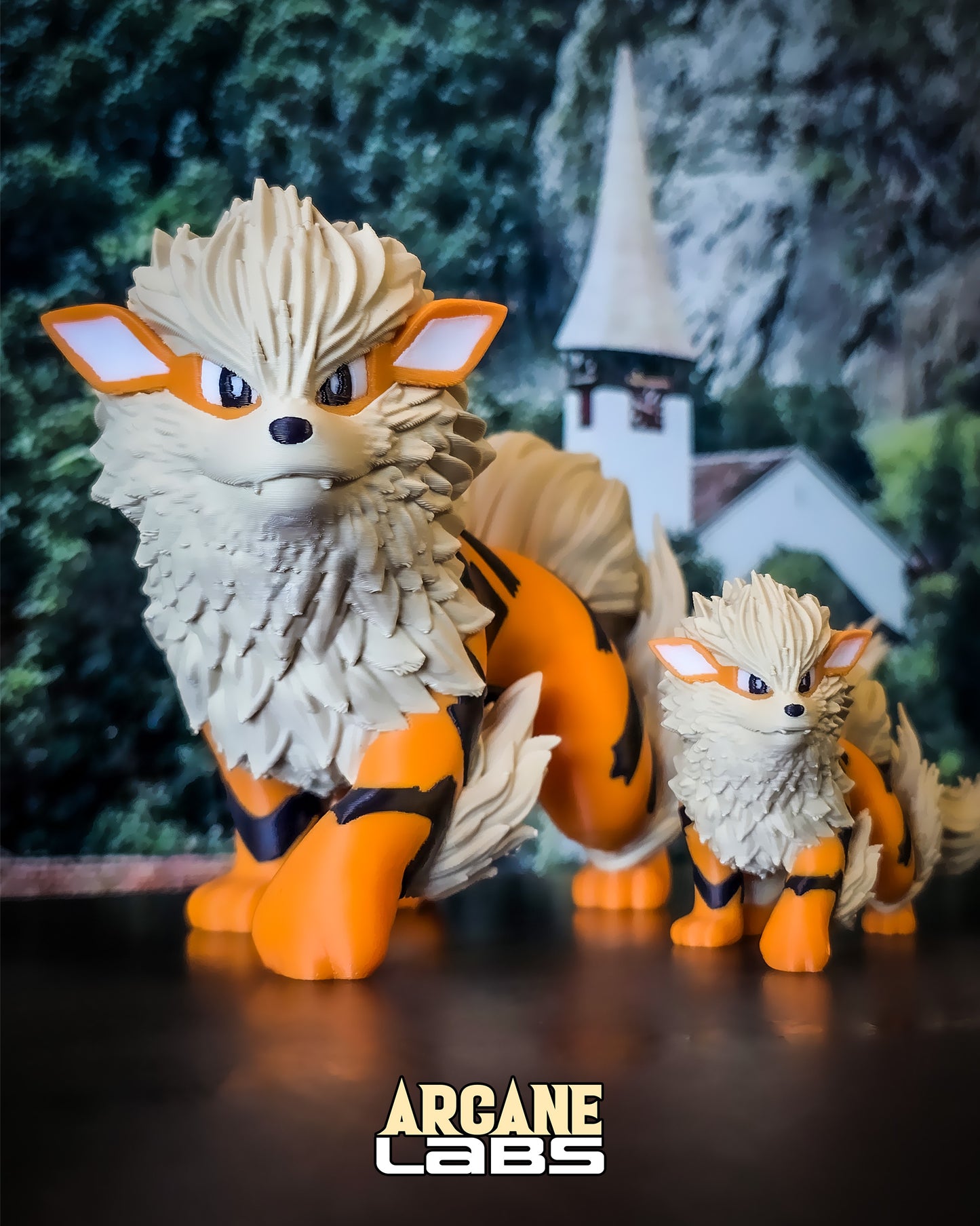 Arcanine Pokémon Statue