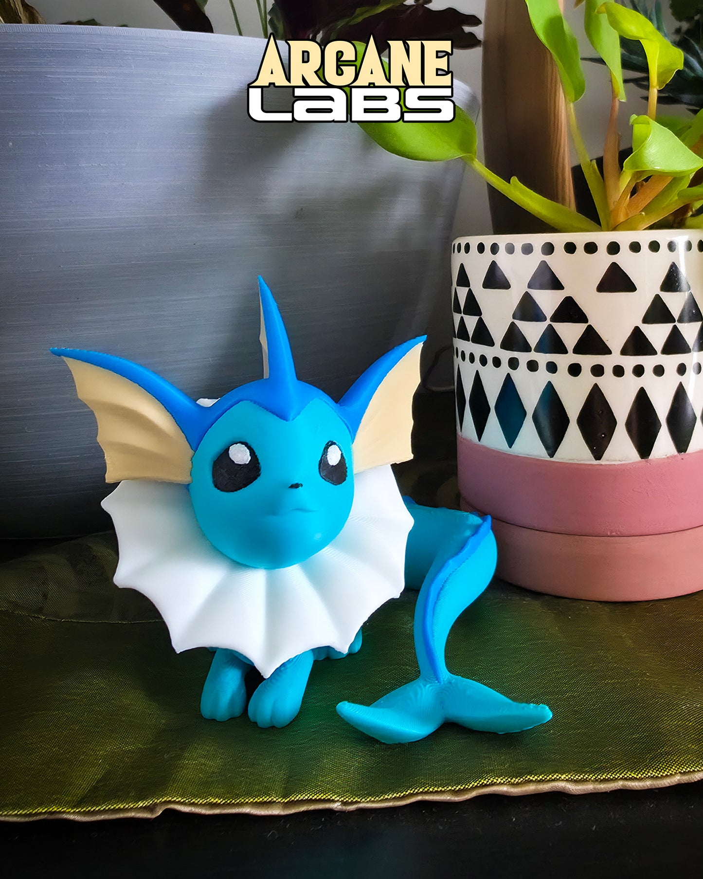 Vaporeon Pokémon Statue