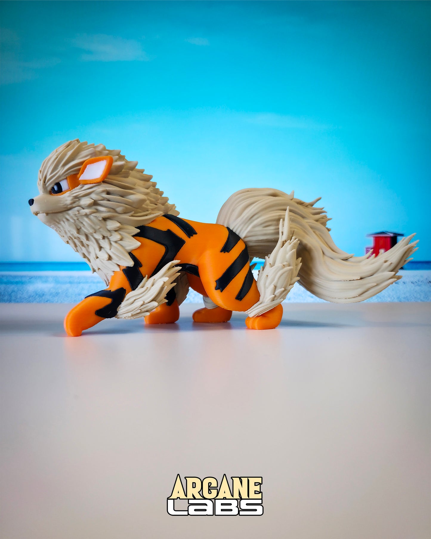 Arcanine Pokémon Statue
