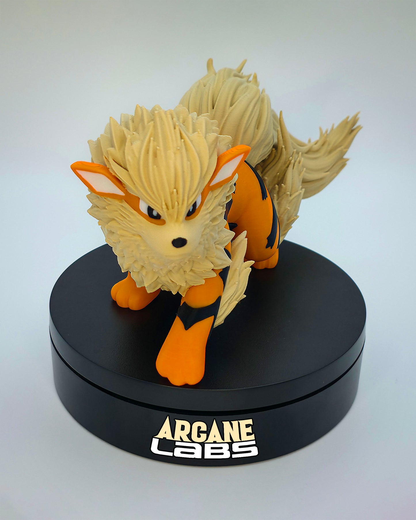 Mini Arcanine Pokémon Statue