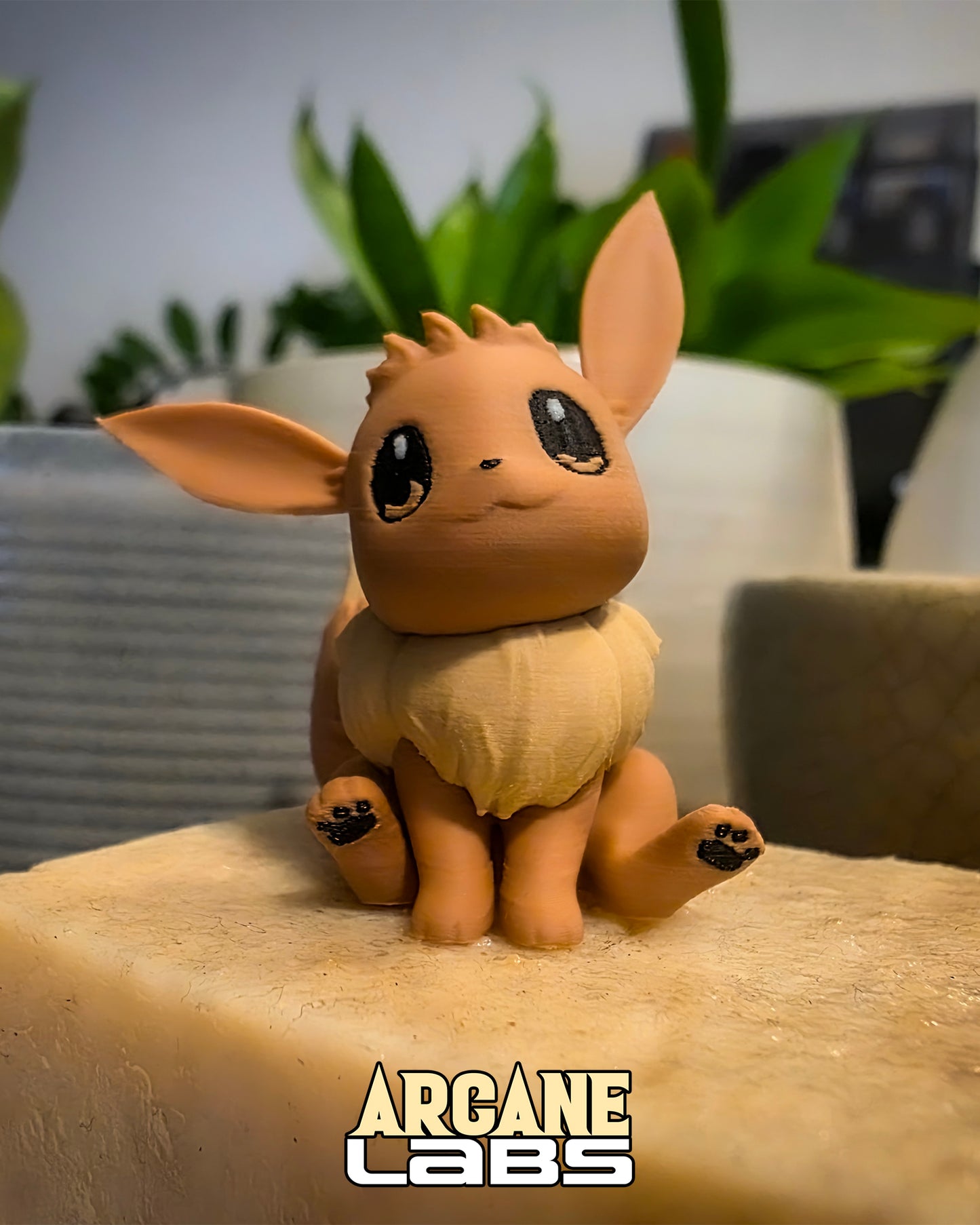 Mini Eevee Pokémon Statue