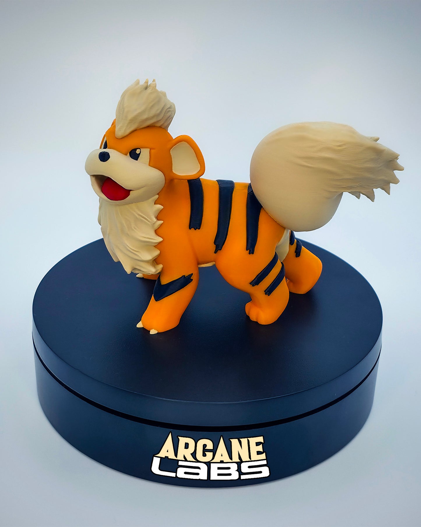 Mini Growlithe Pokémon Statue