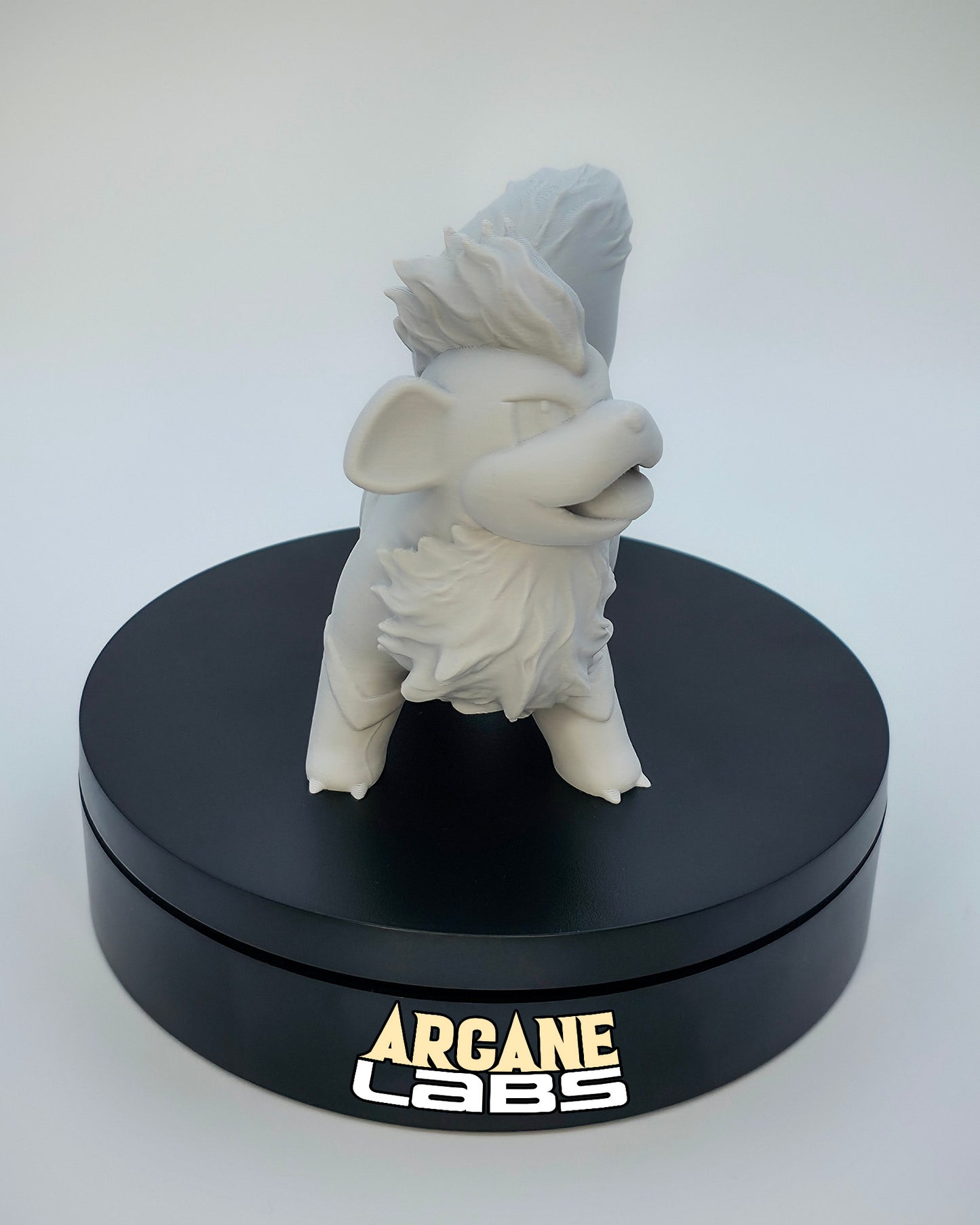 Mini Growlithe Pokémon Statue