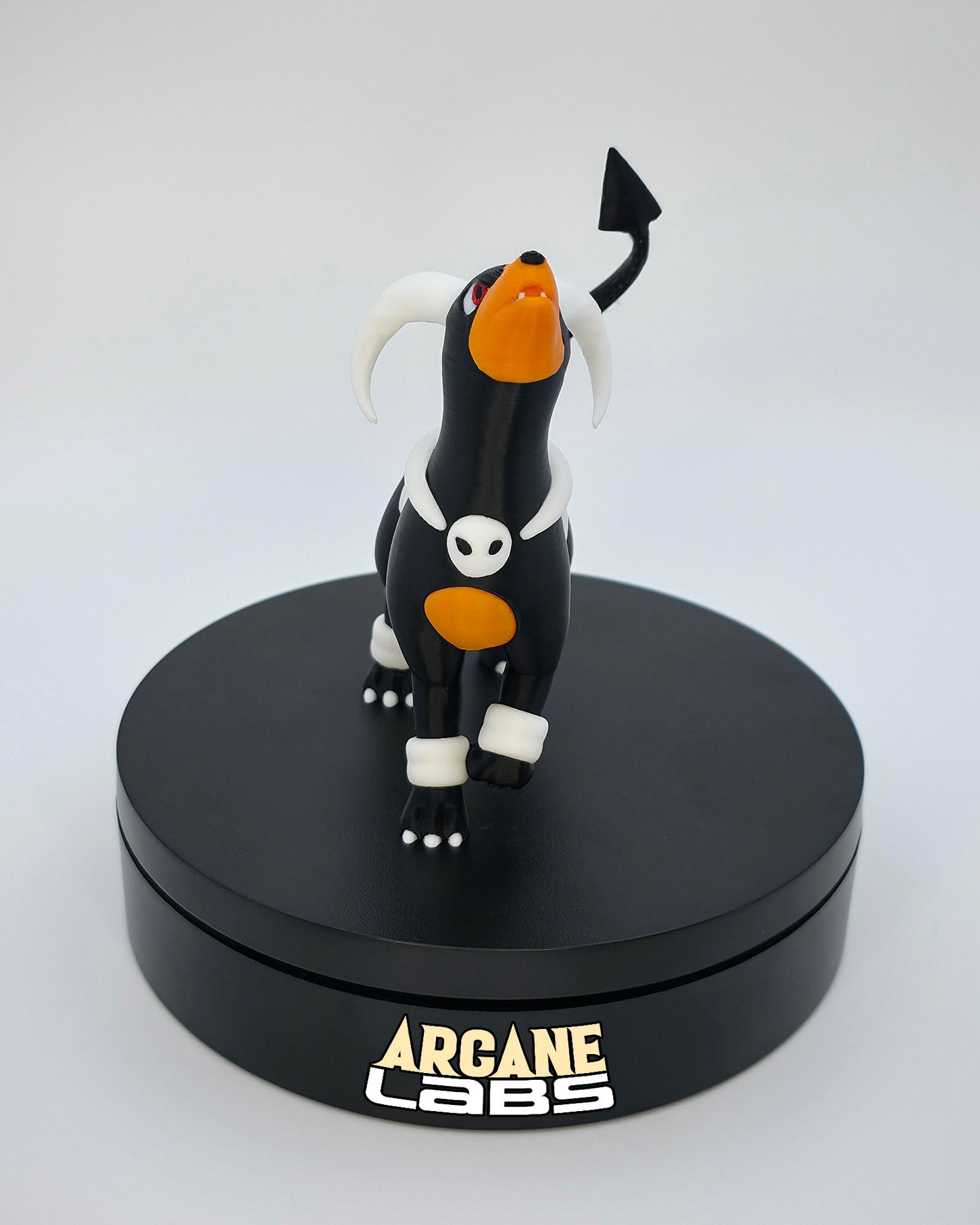 Mini Houndoom Pokémon Statue