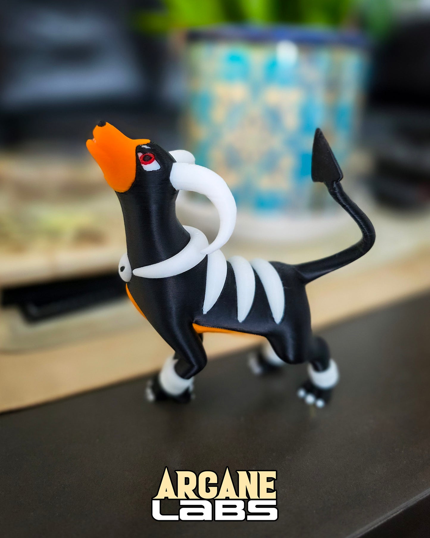 Houndoom Pokémon Statue
