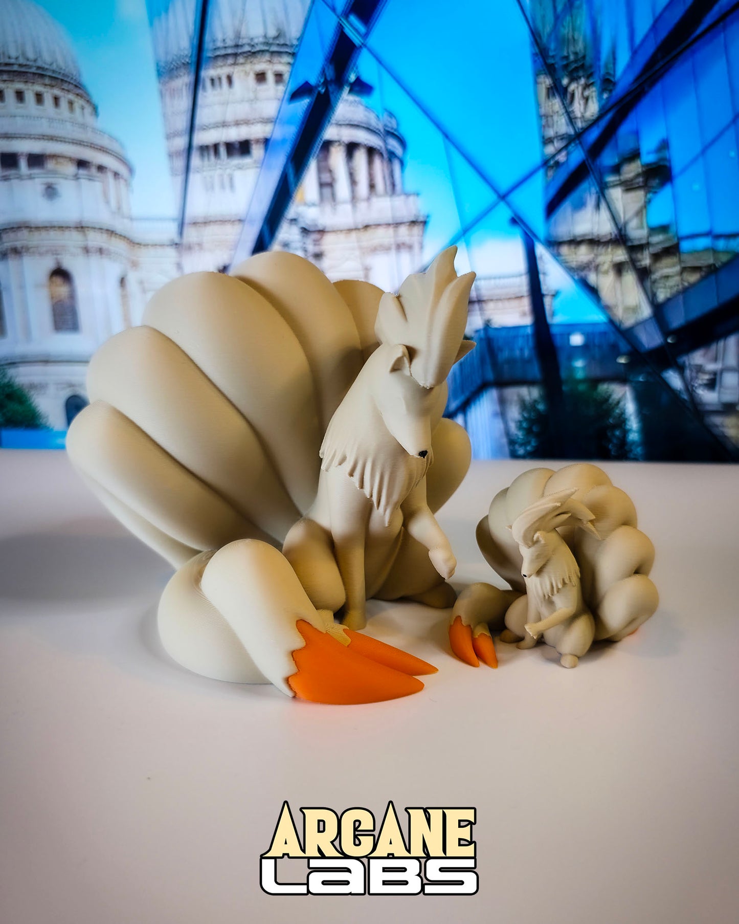 Ninetales Pokémon Statue