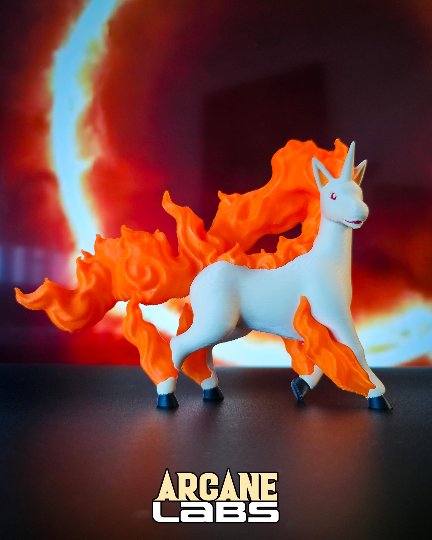 Mini Rapidash Pokémon Statue