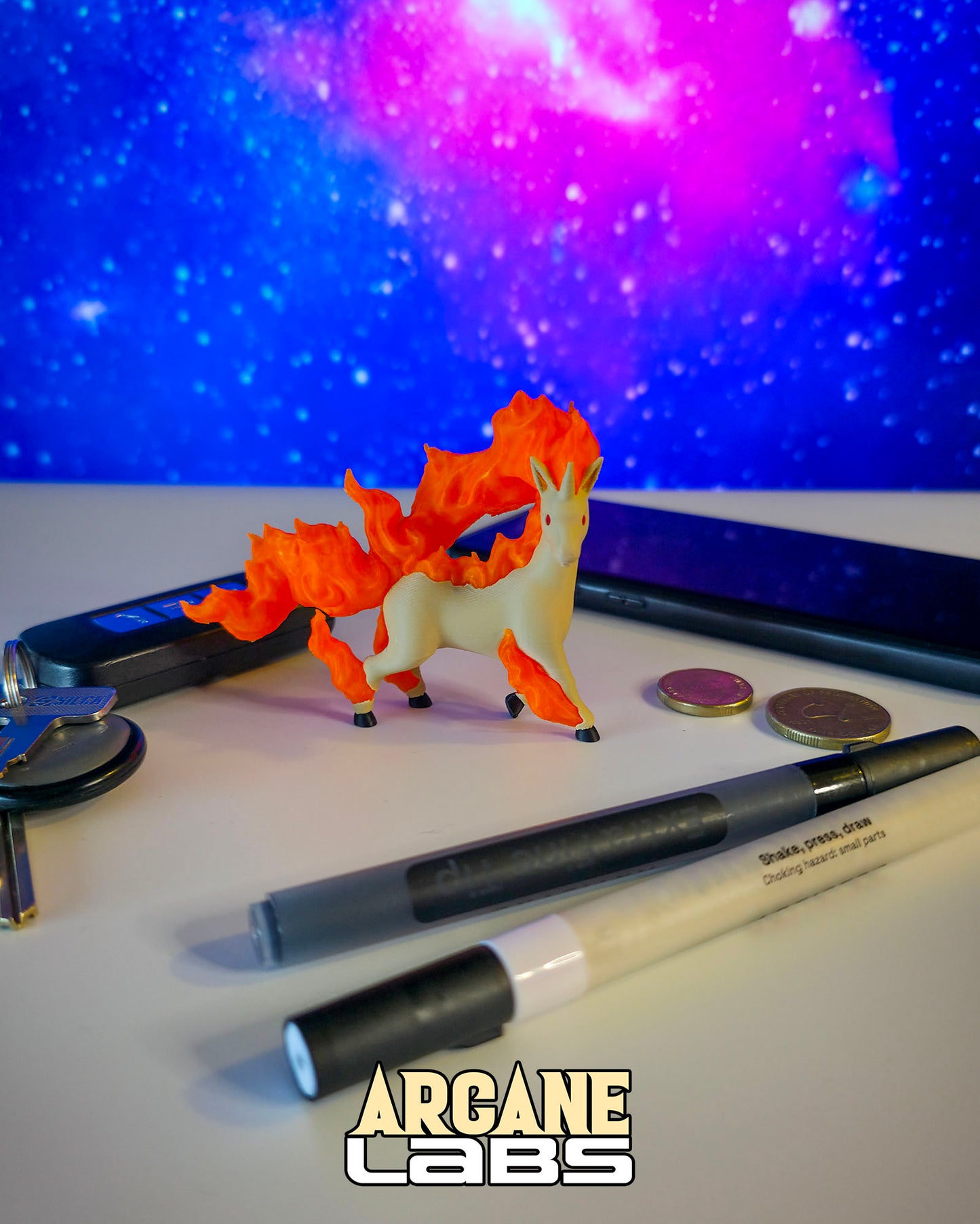 Mini Rapidash Pokémon Statue
