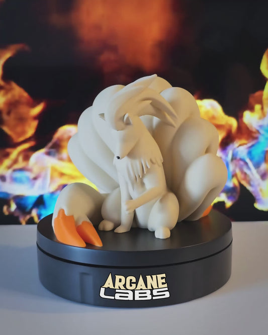 Ninetales Pokémon Statue